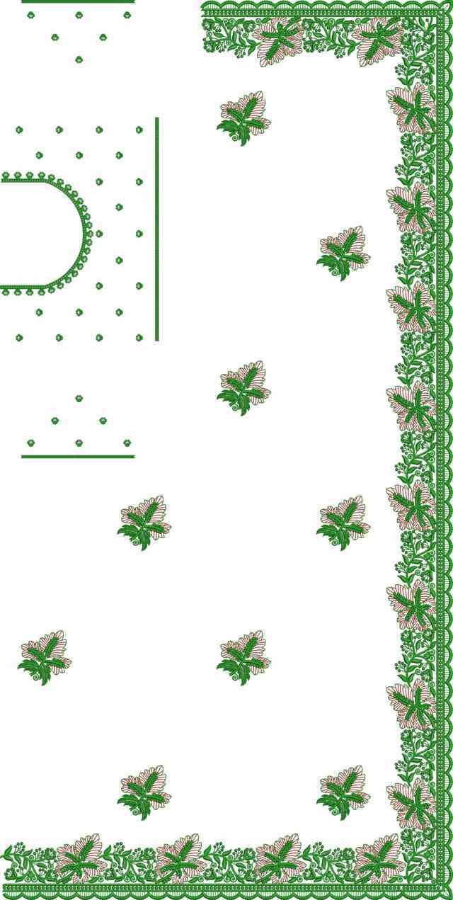 C Pallu Saree Design