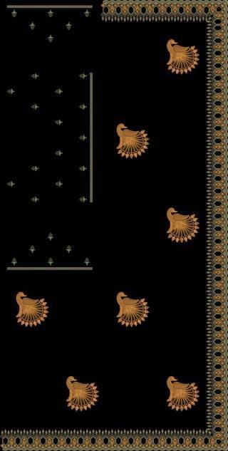 C Pallu Saree Design