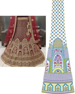 Lehenga Kali Design