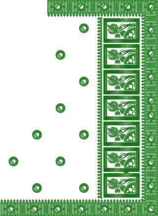 C Pallu Saree Design