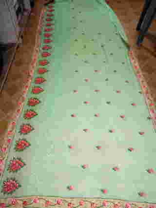 C Pallu Saree Design