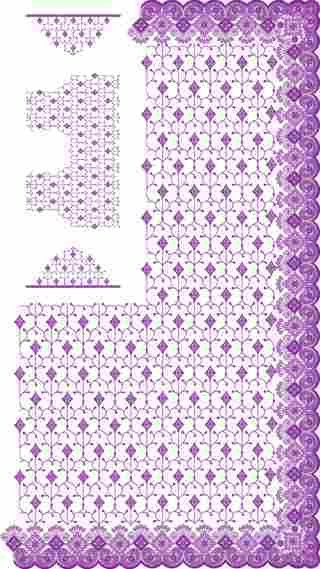 C Pallu Saree Design