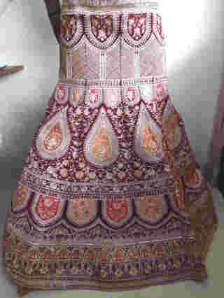 Cording Lehenga Design