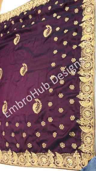 C Pallu Saree Design