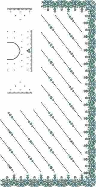 C Pallu Saree Design