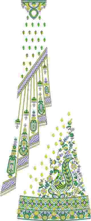 Cording Lehenga Design