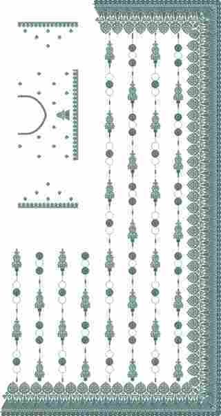 C Pallu Saree Design
