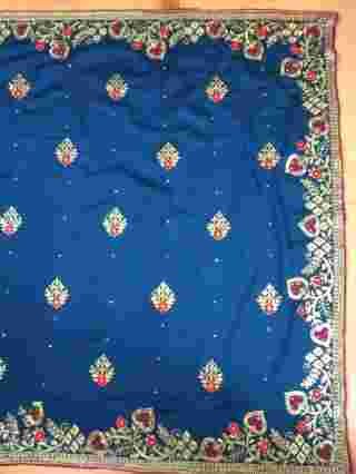 C Pallu Saree Design