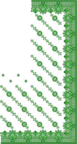 C Pallu Saree Design