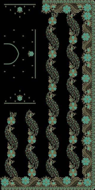 C Pallu Saree Design