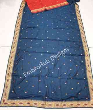 C Pallu Saree