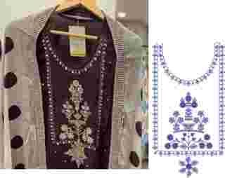 Cording Neck Design