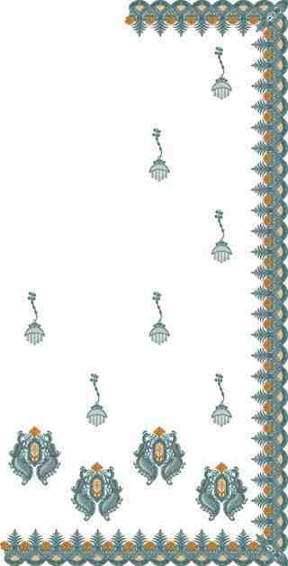 C Pallu Saree Design