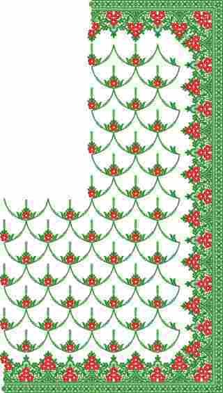 C Pallu Saree Design