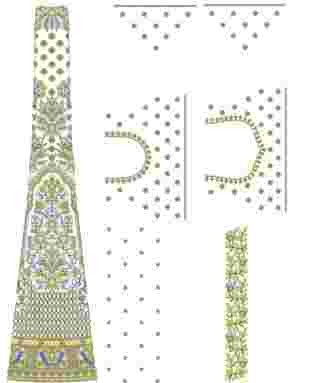 Cording Lehenga Design