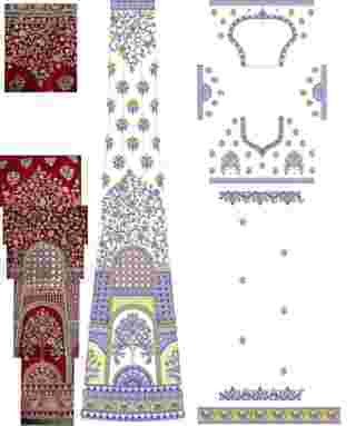 Cording Lehenga Design
