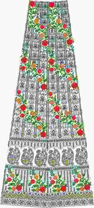 Lehenga Kali Design