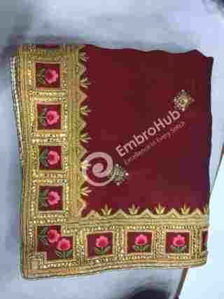 C Pallu Saree Design