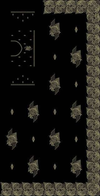 Latest C Pallu Saree Design