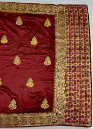 C Pallu Saree Design