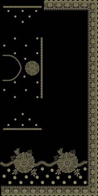 C Pallu Saree Design