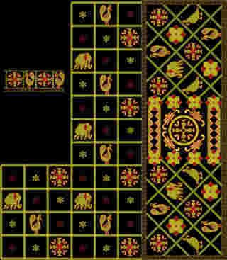C Pallu Saree Design