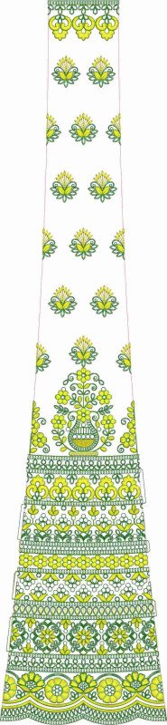 Cording Lehenga Design