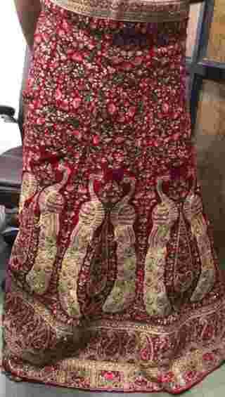 Cording Lehenga Design