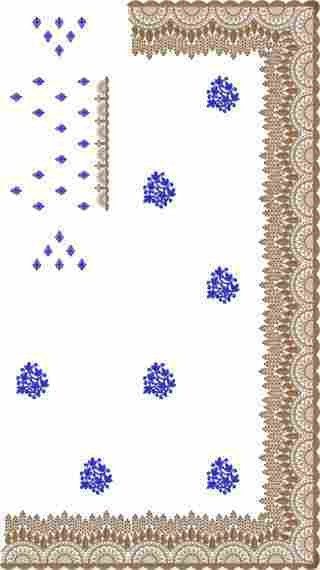 C Pallu Saree Design