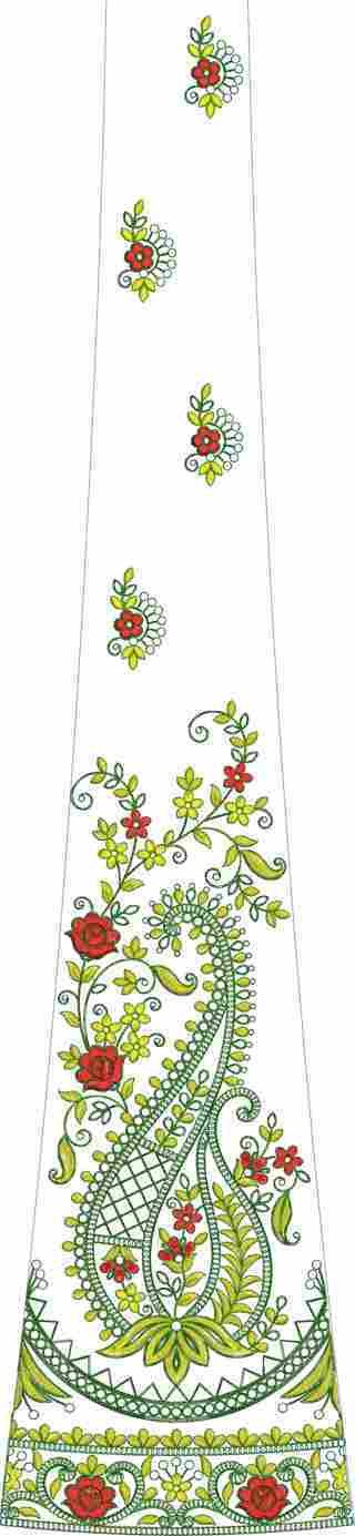 Cording Lehenga Design