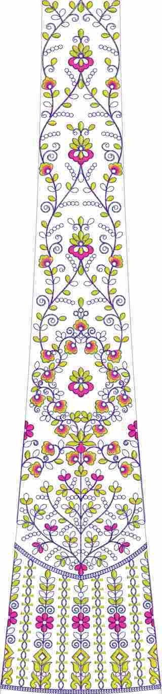 Cording Lehenga Design